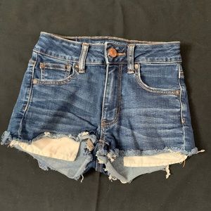 American eagle jean shorts